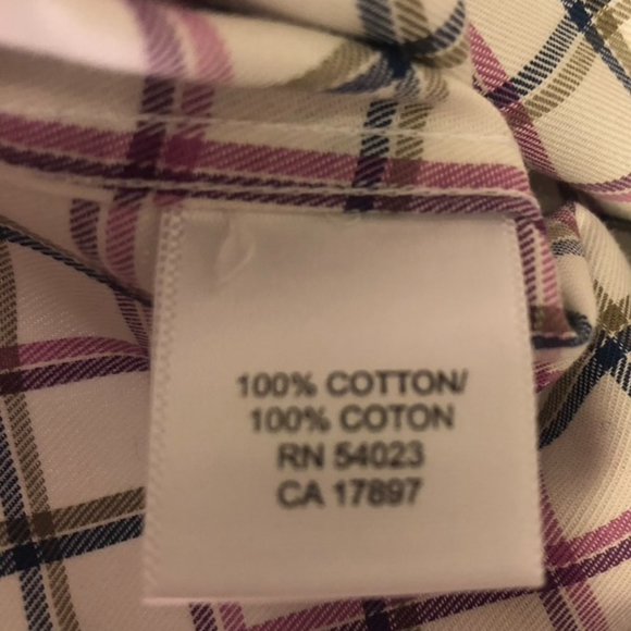 BANANA REPUBLIC COTTON BUTTON UP SHIRT - Picture 5 of 7